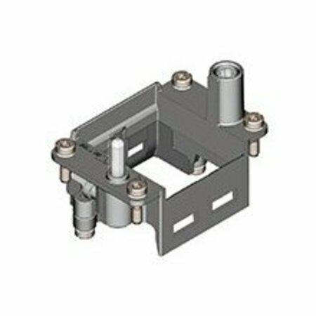 MOLEX Gwconnect Frame For Size 6B 44X27 Hoods, Die-Cast Zinc 7706.3515.0